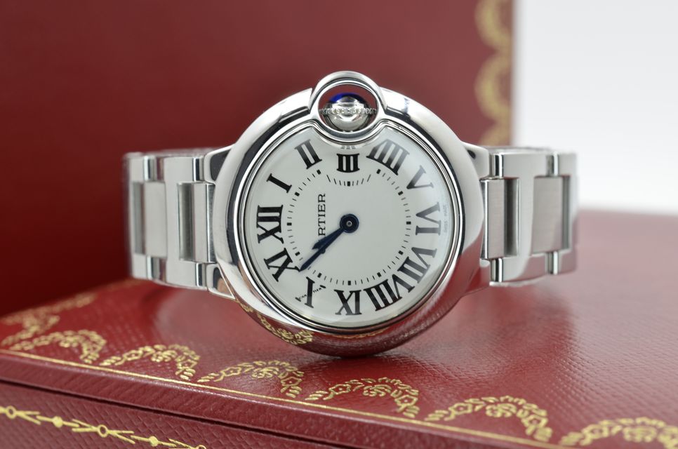 Cartier Ballon Bleu De Cartier - Silver Roman Numeral Dial